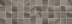 Плитка Laparet Agat мозаичный кофейный декор MM60084 (20х60)